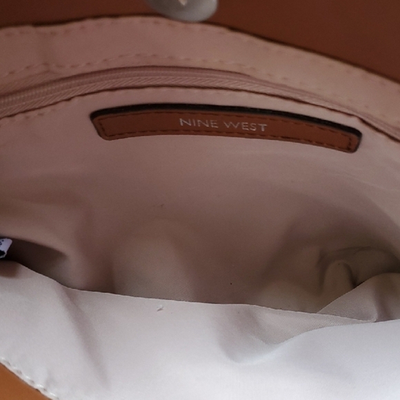 Nine West Tan and Black Crossbody Bag - Picture 9 of 13